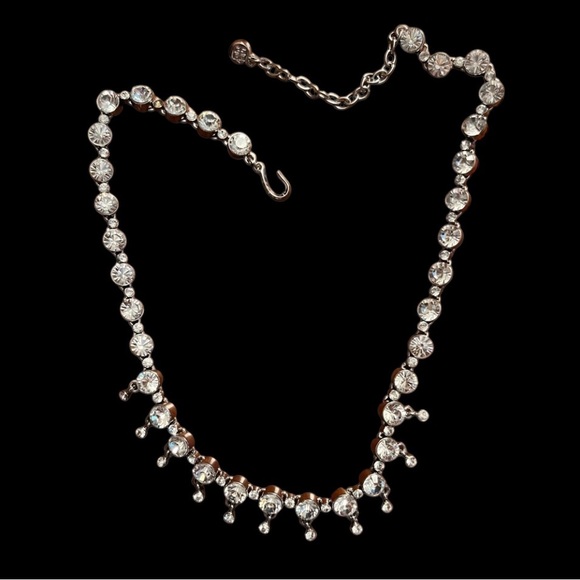 Givenchy Jewelry - GIVENCHY Gorgeous Vintage Authentic Faux Diamond Crystal Vintage Rare Necklace